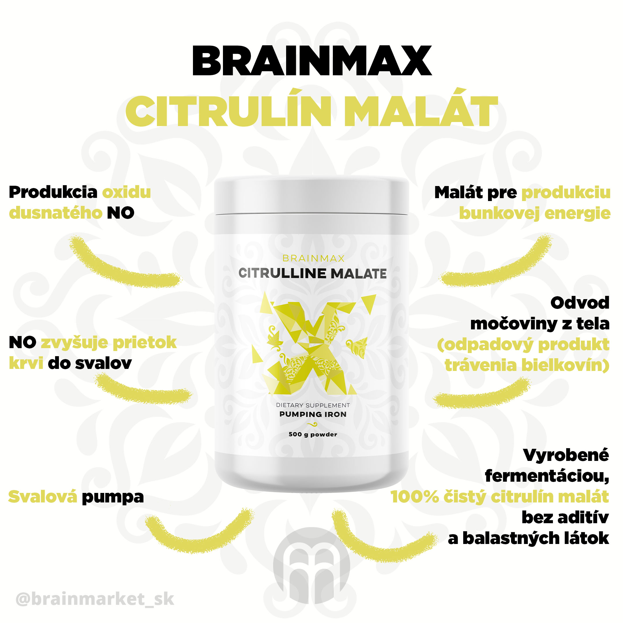 BRAINMAX CITRULIN INFOGRAFIKA SK